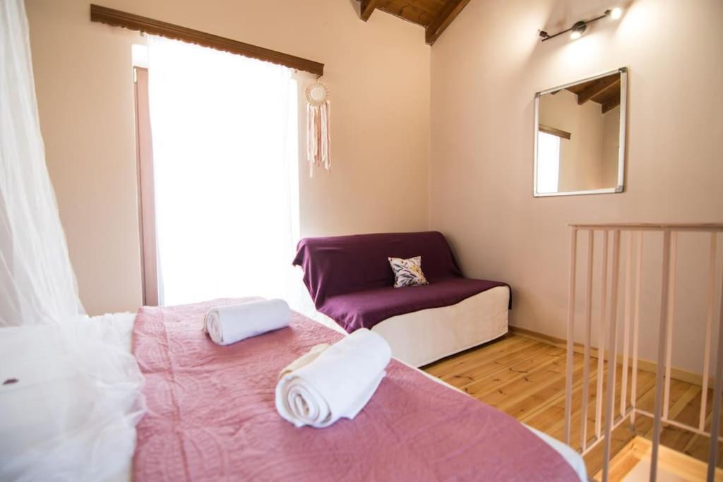 Papa-Antonis Stone House Villa Zaros Bagian luar foto